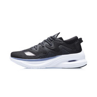 LI-NING 李宁 减震运动跑鞋男 ARHR053 黑色/幻彩-2 39.5