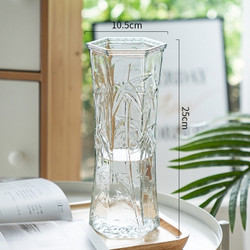 透明花瓶 姝好特大号透明玻璃花瓶北欧家用水养富贵竹百合干花插花花瓶客厅摆件多少钱 什么值得买