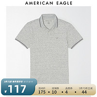 AMERICAN EAGLE AEO新款男士翻领POLO衫时尚短袖T恤American Eagle 1165_8918