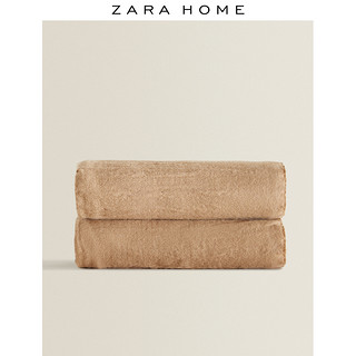 ZARA HOME Zara Home 褶皱流苏设计办公室午睡毯子单人披肩毛毯 49628004737