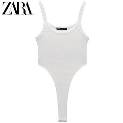 ZARA 新款 罗纹连体衣 05584903250