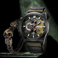 Jeep 牧马人系列石英男表黑盘