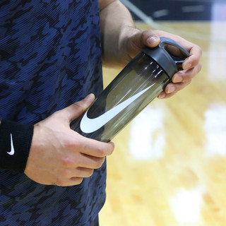 NIKE耐克塑料水壶水瓶大容量运动水壶 无吸管便携防漏水杯