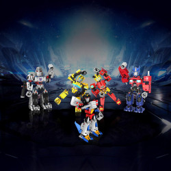 onebot 哪吒与变形金刚系列 obbxjg100aiqi 积木盲盒 5款