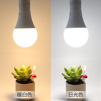 美的（Midea） LED节能 灯泡过道玄光台灯大瓦数 球泡 15瓦正白光