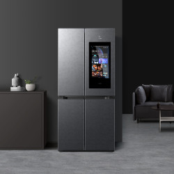 viomi云米21face系列bcd502wmlaz03a风冷十字对开门冰箱502l灰色