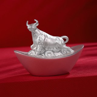 romanti吉牛足银元宝