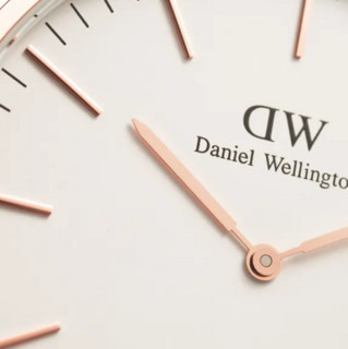 Daniel Wellington 丹尼尔惠灵顿 Classic系列 40毫米石英腕表 DW00100007