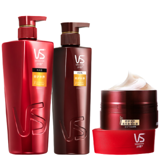 VS 沙宣 修护水养洗护套装 (洗发露750ml+护发素400ml+发膜150ml)