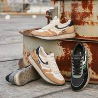 狄恩纪方形爆米花复古运动跑鞋