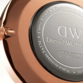 Daniel Wellington 丹尼尔惠灵顿 Classic系列 40毫米石英腕表 DW00100006