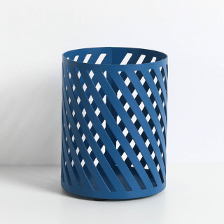 商品铁艺斜纹圆柱笔筒完善信息镂空斜纹设计,多功能用途,工艺精湛21.