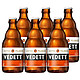 临期品：Vedett Extra White 白熊 企鹅啤酒 小麦啤酒  330ml*6瓶