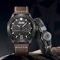 Jeep 牧马人系列石英男表 43mm