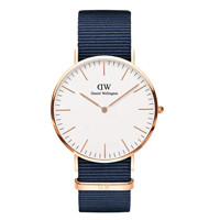 Daniel Wellington 丹尼尔惠灵顿 Classic系列 40毫米石英腕表 DW00100275