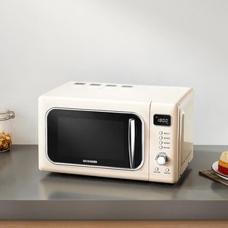 QCOOKER 圈厨 CR-WB01S 微烤一体机 20L 复古白