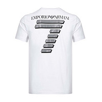 EA7阿玛尼 男士棉质V领短袖T恤 3GPT72 PJP6Z