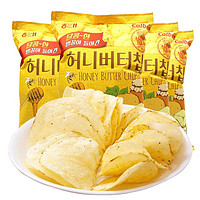 HAITAI 海太 蜂蜜黄油薯片 60g*3袋