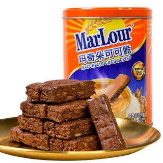 marlour 万宝路 玛奇朵 可可脆饼干 255g*2桶