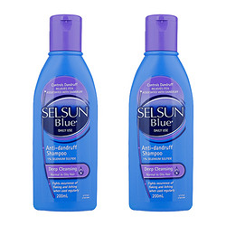 Selsun blue 控油去屑洗发水  200ml