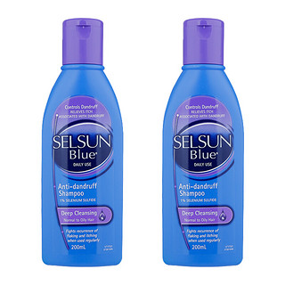 Selsun blue 控油去屑洗发水  200ml