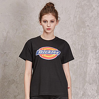 Dickies Logo印花短袖T恤 女款 黑色