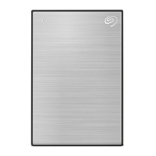 SEAGATE 希捷 Backup Plus系列 2.5英寸Micro-B便携移动硬盘 2TB USB 3.0 月光银