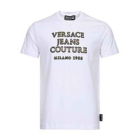 范思哲 VERSACE 男士棉质圆领短袖T恤 B3GUA7GB 36590