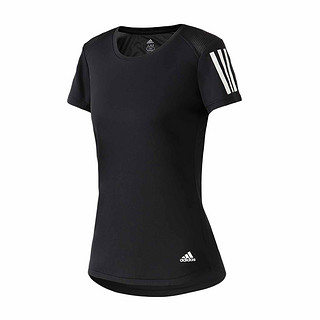 adidas阿迪达斯女服装短袖T恤透气健身跑步服装DQ261