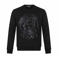 范思哲 VERSACE 男士棉质圆领长袖卫衣 A85324 A231242