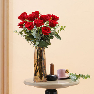 七夕花加经典红玫瑰花束意中人系列 报价价格评测怎么样 什么值得买