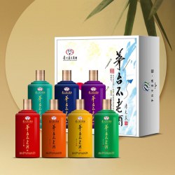 moutai茅台不老酒口感柔和酱香型白酒搏系列黄炫七彩
