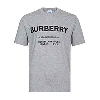 BURBERRY 男士棉质圆领短袖T恤 80172261