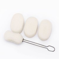 洁致不锈钢洗杯刷+3个可替换刷头