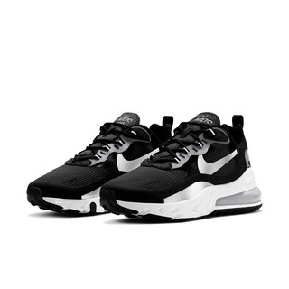 NIKE 耐克 Air Max 270 React 男子跑鞋 CQ4598-071 黑白 42.5