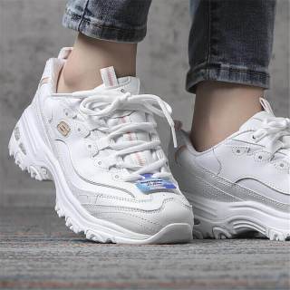 商品斯凯奇skechers女子熊猫鞋休闲鞋dlite运动鞋99999720bkw黑色39码