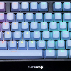 CHERRY 樱桃 MX 1.0 TKL 87键 有线机械键盘 蓝妖 Cherry青轴 无光
