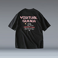 GUUKA 古由卡 Guuka卡通印花纯棉短袖T恤女HF9033