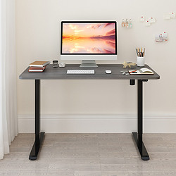 Loctek 乐歌 电动升降书桌 墨色石纹 桌腿常规款 120cm