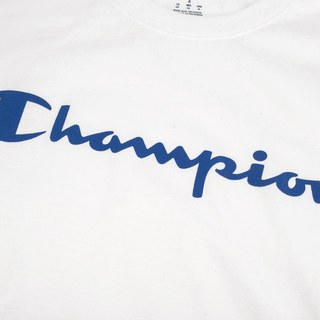 champion 草写logo圆领短袖T恤 regular线