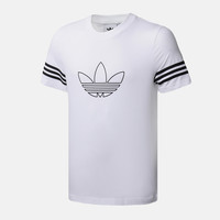 adidas阿迪达斯三叶草男装运动服易烊千玺同款短袖T恤