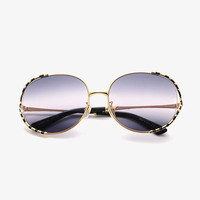 古驰 GUCCI 女士金属太阳镜眼镜 GG0595S
