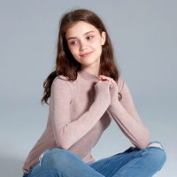 2件装女士基础通勤小高领打底衫 螃蟹秘密