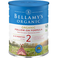 BELLAMY'S 贝拉米 较大婴儿配方奶粉 2段 900g/罐