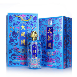 杜酱 大朝国酒 茅台镇53度 珐琅彩-整箱6瓶装+6个礼袋