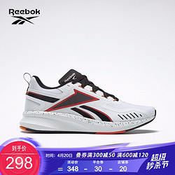 Reebok 锐步 Reebok运动健身RBK-Fusium Run 20男女低帮跑步鞋FU8185 FU8185_白色/黑色/红色 44.5