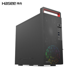 Hasee 神舟 神舟（HASEE）战神K4A7 十代专业设计师游戏台式电脑主机 （i7-10
