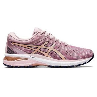 亚瑟士 ASICS 女子GT-2000 8跑步鞋稳定支撑轻便透气1012A591 藕粉色 36