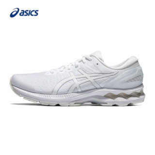 亚瑟士 ASICS 跑步鞋男鞋支撑运动跑鞋GEL-KAYANO 27旗舰高端1011A767 白色 42