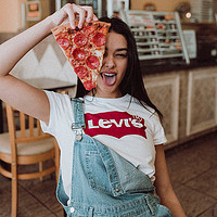 Levi's 李维斯 【新人专享】Levi's李维斯T恤女士纯棉经典百搭LOGO印花短袖T恤17369